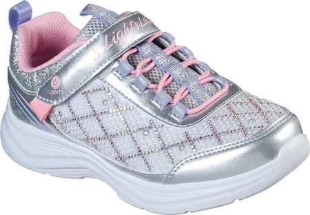 Skechers Girls Glimmer Kicks Lighted Athletic Sneakers (Little Girl and Big Girl) - image 3 of 6