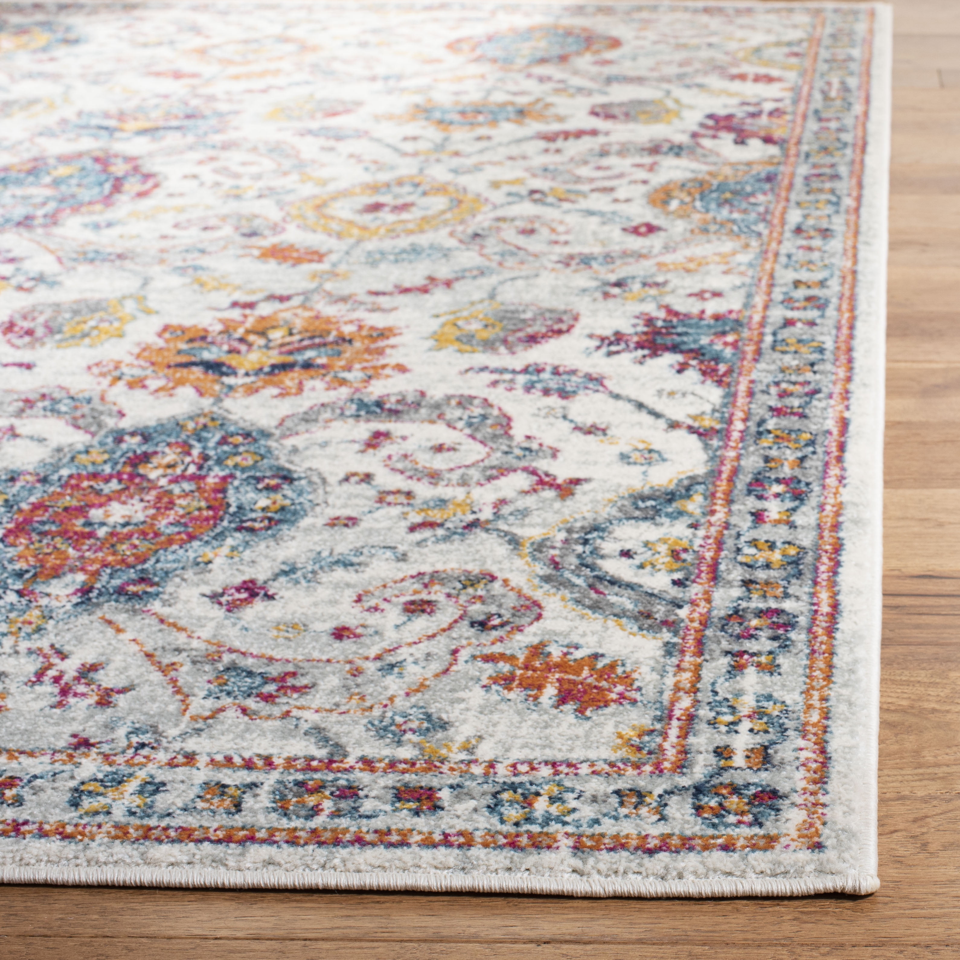 SAFAVIEH Evoke Lagrange Oriental Area Rug, Cream/Orange, 4' x 6'