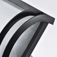 thumbnail image 6 of Nuvo Lighting LED Rectangular Bulk Head Fixture Black Finish with White Glass, 6 of 6