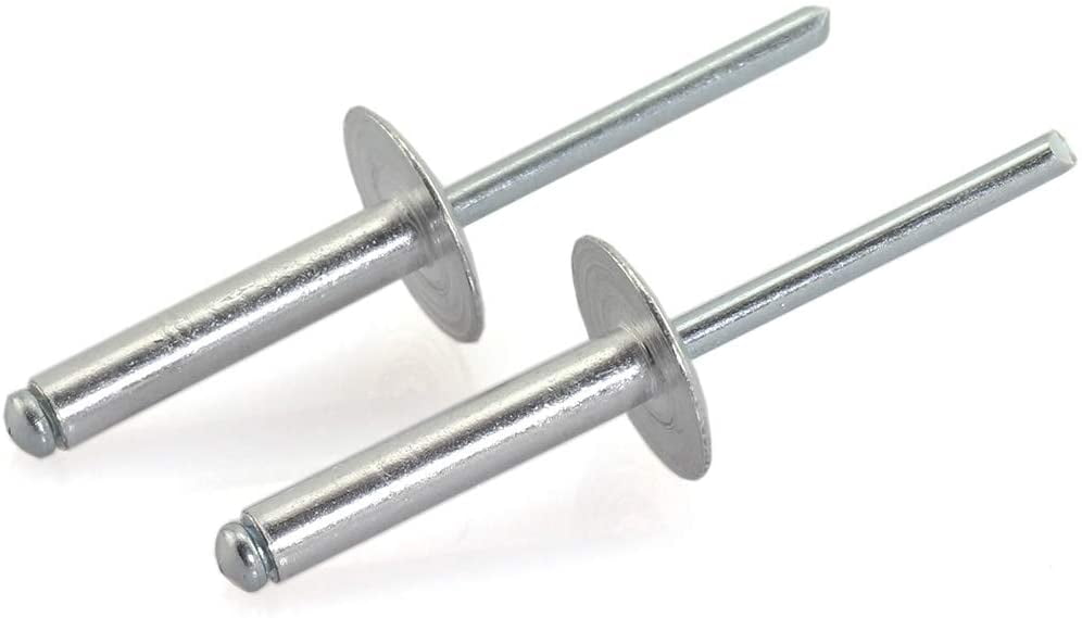 2.4mm x 8mm Blind Pop Rivets Countersunk Aluminium Body Steel Stem PACK OF 25 