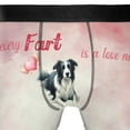 thumbnail image 4 of Every Fart is Love Note Border Collie Guilty Face Happy Valentine's All Over Print Boxer Briefs Underwear for Men Dad Borders Dog Lovers Gifts Idea - 01016, 4 of 6
