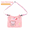Cartoon Waist Bag - Pink Rabbit, variant on Waterproof Phone Pouch Waist Bag, Clear Dry Bag with Adjustable Strap for Swimming Beach Pool, Touch Screen Waterproof Case for iPhone Android, Lightweight Crossbody Belt Bag