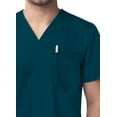 thumbnail image 4 of Sivvan Unisex Classic Scrub Set V-neck Top / Drawstring Pants Available in 12 Solid Colors, 4 of 7