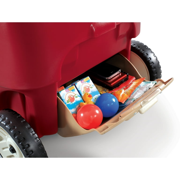 Step 2 red sale wagon with canopy