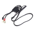 thumbnail image 1 of Motorcycle Battery Charging Cable Simple Practical Motorcycle Battery Charging Tool for Home Outdoor (12V Black), 1 of 7