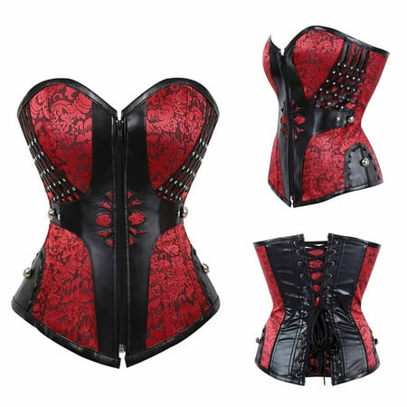 

Azrian Deals Womens Retro Rivets European and American Court Corsets Clearance