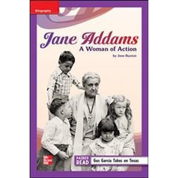 Pre-Owned Reading Wonders Leveled Reader Jane Addams: A Woman of Action: Ell Unit 4 Week 3 Grade 5, (Spiral-Bound)