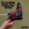 thumbnail image 2 of VIXYN Blade Putter Cover - Premium Golf Putter Headcover - Fleeced Lined Putter Head Covers - Protective Putter Covers Pineapple Skull, 2 of 4