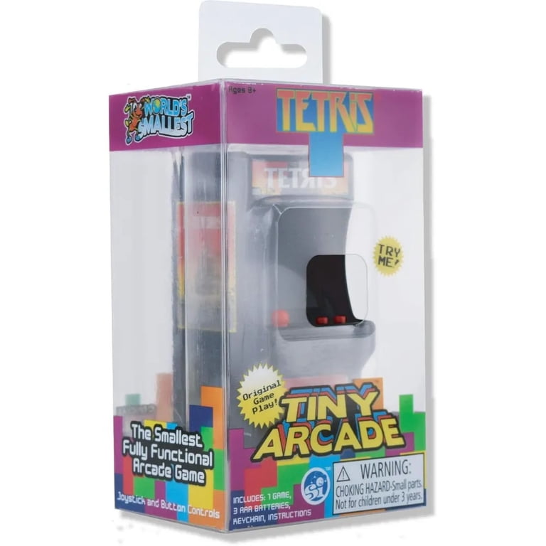 Tiny Arcade Tetris Miniature Arcade Game, Compact - Walmart.com
