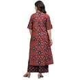 thumbnail image 4 of rytras Women A-Line Kurta Set with Palazzo Pants - Indian Ethnic Traditional Wear Kurta Set, 4 of 7