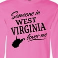 thumbnail image 4 of Inktastic Someone in West Virginia Loves Me Long Sleeve T-Shirt, 4 of 5