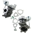 thumbnail image 3 of 2PCS TurboChargers Left + Right for Ford Taurus Lincoln MKS MKT V6 3.5L AA5Z6K682CA, AA5E9G438GD, AA5E9G438GE / AA5E6K682BF, AA5E6K682BA, AA5E6K692BE, 3 of 8