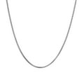 thumbnail image 1 of 1.5mm Round Box Chain Necklace in Rhodium Plated Sterling Silver, 1 of 2