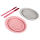 thumbnail image 5 of pinceles angulares de silicona para cejas y línea del cabello, multifuncionales, portátiles, de silicona, para limpieza de brochas de maquillaje., 5 of 14