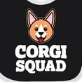 thumbnail image 4 of Inktastic Dog Corgi Squad Boys or Girls Baby Bib, 4 of 4
