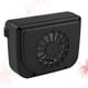 thumbnail image 2 of Ventilador de escape solar para coche, práctico y práctico, para verano, para uso en automóviles (negro), 2 of 8