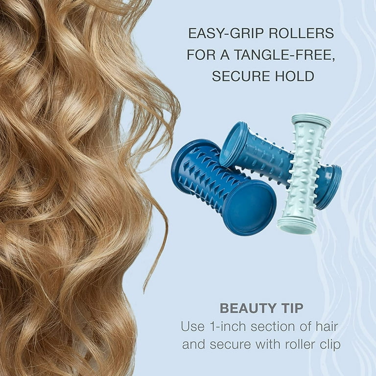 Conair Compact Multi Size Hot Rollers Blue HS34XAM