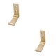 thumbnail image 3 of Scienceny Ganchos de pared plegables Herrajes decorativos para muebles Hogar Aluminio Cocina Baño Bolsas Perchas Accesorios de cocina Oro rosa 2piezas, 3 of 6