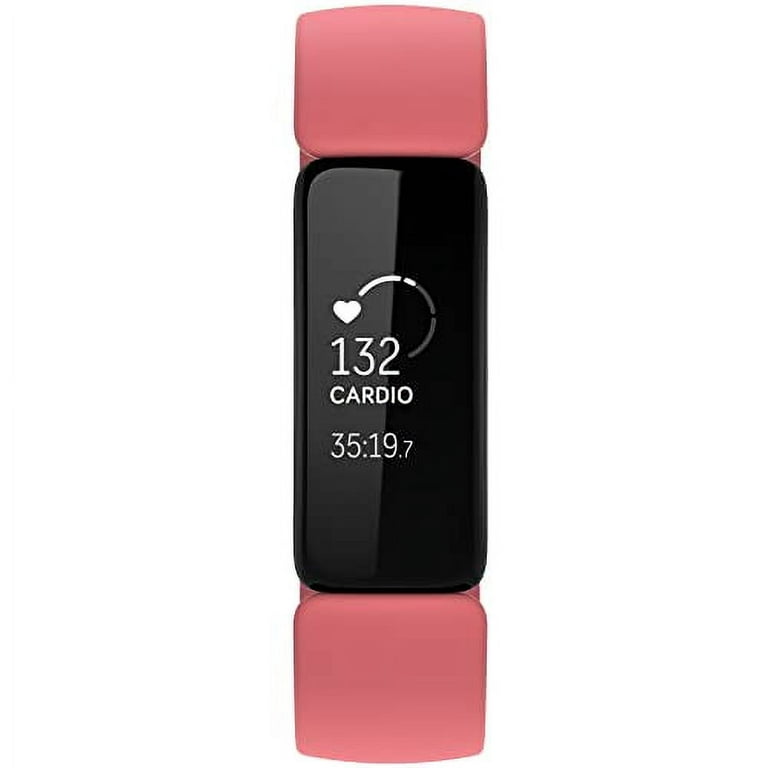  Fitbit Inspire 2 Health & Fitness Tracker with a Free 1-Year  Fitbit Premium Trial, 24/7 Heart Rate, Black/Desert Rose, One Size (S & L  Bands Included) : Sports & Outdoors