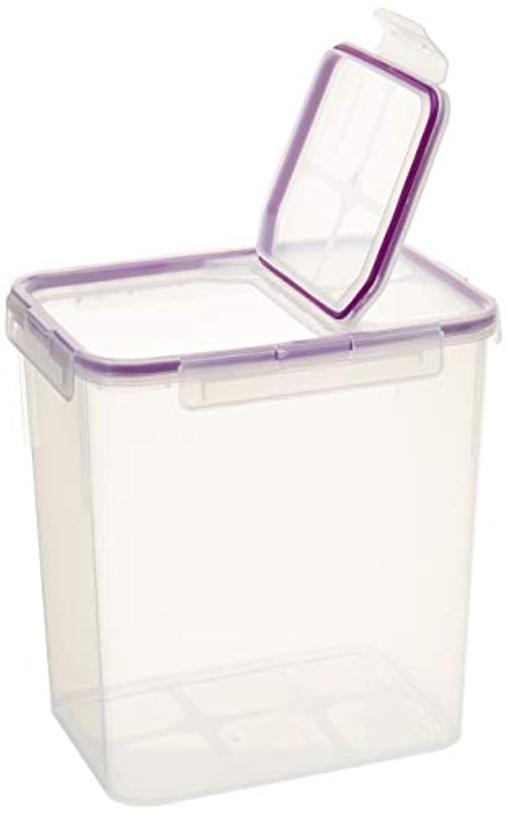 Snapware Rectangle Food Storage Container - Clear/Purple, 23 c - Ralphs