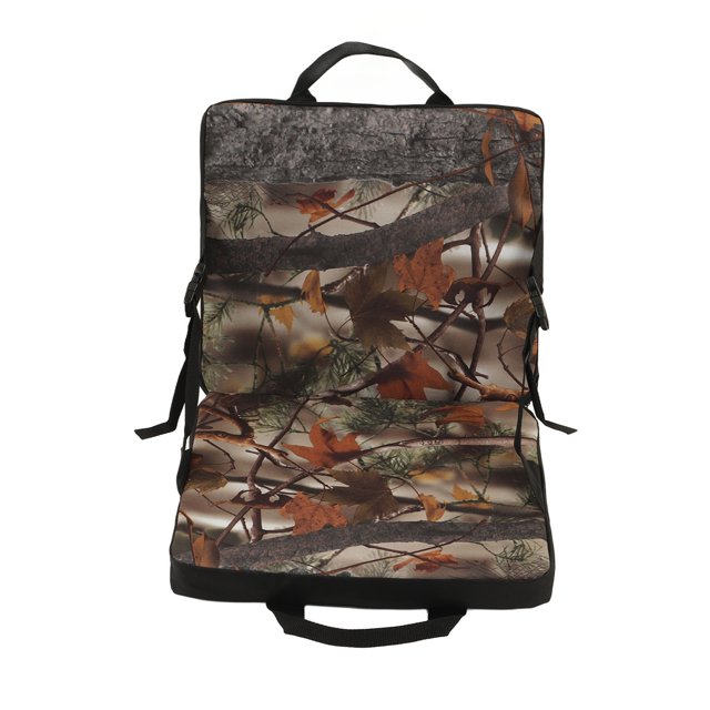 Folding Chair Cushion, Comfortable To Sit Handle Oxford Cloth Shell Stadium Cushion Lightweight For Hiking