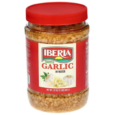 Iberia Chopped Garlic in Water 32 oz