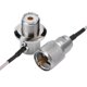 thumbnail image 3 of 5m coaxial cable, UHF PL-259 male to female socket adapter., 3 of 5
