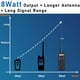 thumbnail image 3 of Ham Radio BAOFENG UV-5R de 8 W con 4 baterías de 3800 mAh y 1800 mAh, 3 of 7