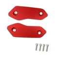 thumbnail image 2 of LOVIVER 2 Pieces Motorcycle Mirror Block Off Plates Decoration Rearview Mirror Parts Red, 2 of 8