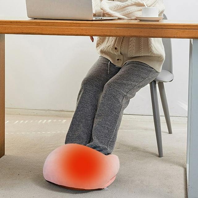 BKER USB Rechargeable Foot Warmer Winter Heating Cozy Shoes For Home Use Portable Heated Foot Thermals Perfect Cold Weather Foot