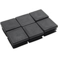 thumbnail image 6 of 100pcs Plastic Square Tube Inserts End Blanking Caps 20mm x 20mm Black, 6 of 8