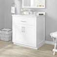 thumbnail image 5 of Ove Decors Bailey 30 W x 22" D Freestanding Bathroom Vanity with Sink, Pure White, 5 of 16