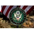 thumbnail image 3 of Allied Army Veteran Grave Marker With 30 Inch Tall American Cemetery Flag, 3 of 6