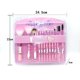 thumbnail image 1 of Venta al por mayor, brocha de maquillaje profesional de lujo, brocha de sombra de ojos personalizada, juego de brochas de maquillaje rosa y amarillo, configuración OEM de Hallo Kitty, 1 of 4