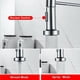 thumbnail image 2 of Grifo de cocina flexible, construcción de acero inoxidable que garantiza durabilidad y longevidad, rociador desplegable para una limpieza expansible y flexible, componentes de latón macizo que, 2 of 5