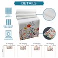 thumbnail image 7 of Table Runner Dresser Scarf 13 x 120 Inch Spring Farmhouse Floral Nature Colorful Wildflower Botanical Table Runners Non-Slip Heat Kitchen Dining Table Decor for Indoor Outdoor Home Party Decoration, 7 of 7