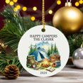 thumbnail image 5 of Happy Campers Ornament, Personalized Name and Year Camper Ornament Camping Xmas 2025 Ornament, Gift for Camping Lover, Custom Camping Ornament for Campsite, Tent Camping Ornament LUbBMa, 5 of 6