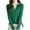 Army Green, variant on Pincandy Womens Sweaters Polo V Neck Cable Knit Sweater Slim Fit Dressy Casual Solid Pullover Jumper Tops Fall Winter Trendy
