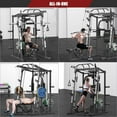 thumbnail image 5 of Sunhome Smith Machine 2000 LBS Power Cages Squat Rack More Cable Attachment Two LAT Pull-Down Systems, Cable Crossover Machine Home Gym, 5 of 6