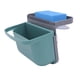 thumbnail image 5 of Cesta de drenaje para fregadero colgante, caja de almacenamiento desmontable, soporte para esponja de fregadero de cocina, estante para fregadero, organizador de colador colgante, 5 of 10
