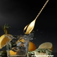 thumbnail image 4 of 1 PC Coffee Spoon Sturdy Not Rust Long Handle Cocktail Mixing Spoon Wine Mixer for Coffee, 4 of 9