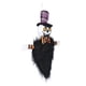 thumbnail image 2 of Halloween colgante fantasma decoraciones fiesta vacaciones jardín único colgante decoración sombrero corto, 2 of 9