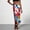 Multicolor(New), variant on PNTUTB Summer Women's Half Skirt Satin Versatile Fashionable Print Casual Lightweight Loose Comfortable Stretch High-Waisted Ankle-Length Skirt