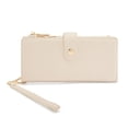 thumbnail image 3 of Montana West Women Wristlet Wallet Large Bifold Credit Card Holder Money Organizer, Beige, 3 of 7