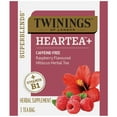 thumbnail image 3 of Twinings of London Superblends Heartea+ Raspberry Flavoured Hibiscus Herbal Tea + Vitamin B1, 16 Ct, 3 of 11