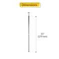 thumbnail image 2 of Brixwell 28" Tilt Tube Window Balance for Up to 30 lbs Sashes, 5/8" Diameter, Blue Bearing, 2 of 5