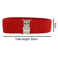 thumbnail image 5 of Ceinture Grand Élastique à la Taille avec Boucle Rétro, 5 of 5