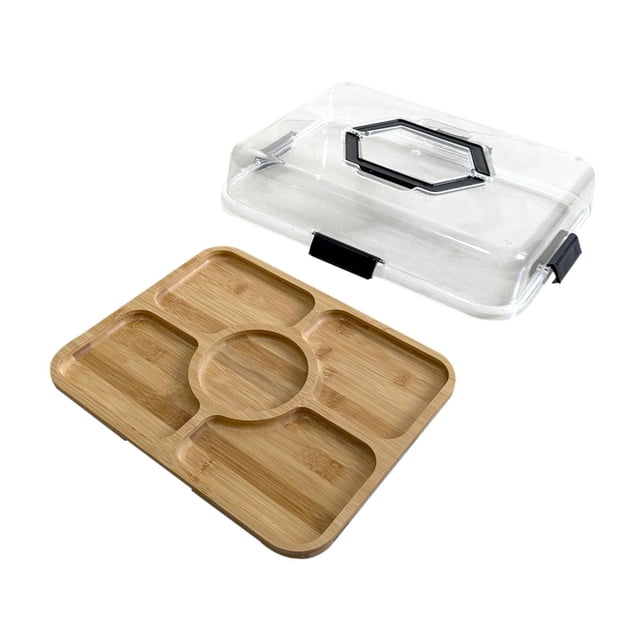 Tabla de embutidos con tapa con cierre Tabla de pizza y queso para pan Carne Filete Estilo 3