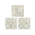 thumbnail image 1 of Great Art Now Onyx by Debbie Banks 3 Piece Canvas Art Set Each 14W x 14H, 1 of 4