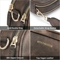 thumbnail image 5 of Crossbody Bags for Women Vegan Leather Purse Shoulder Handbags with Wide Strap, 5 of 6
